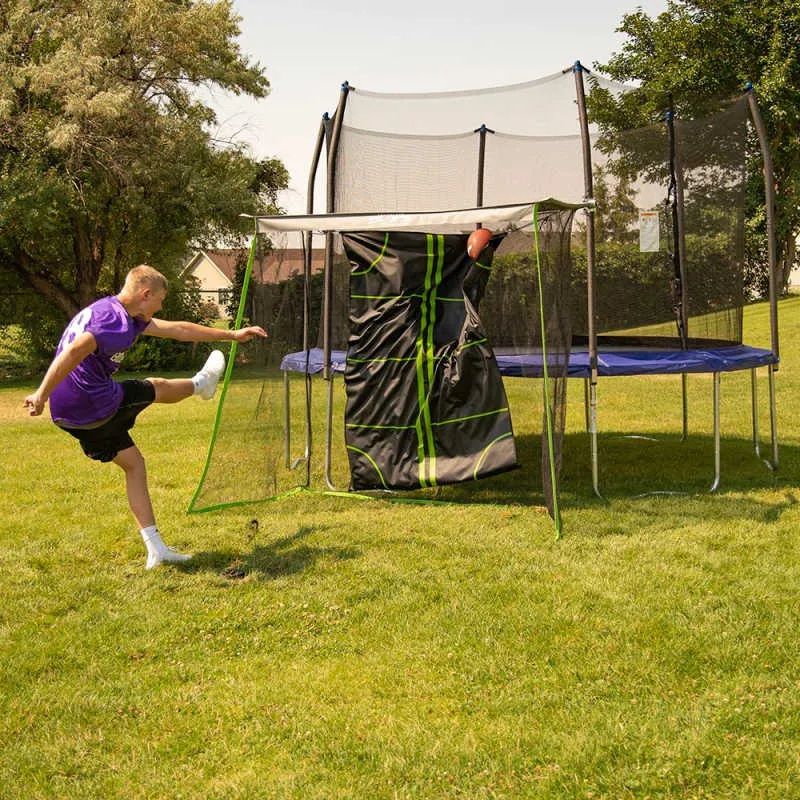 17' X 10' Premium Skywalker Trampoline & Trampoline Accessories Premium Sports Pack