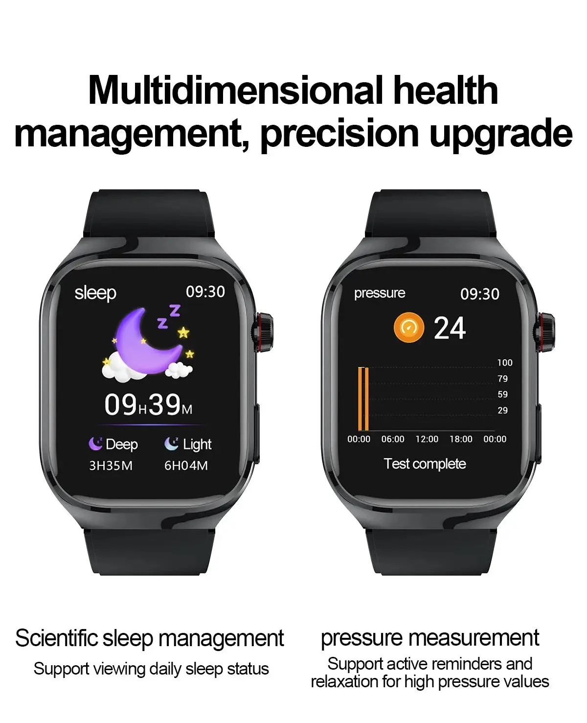 2024 Smartwatch: Medical Grade - 2.04"