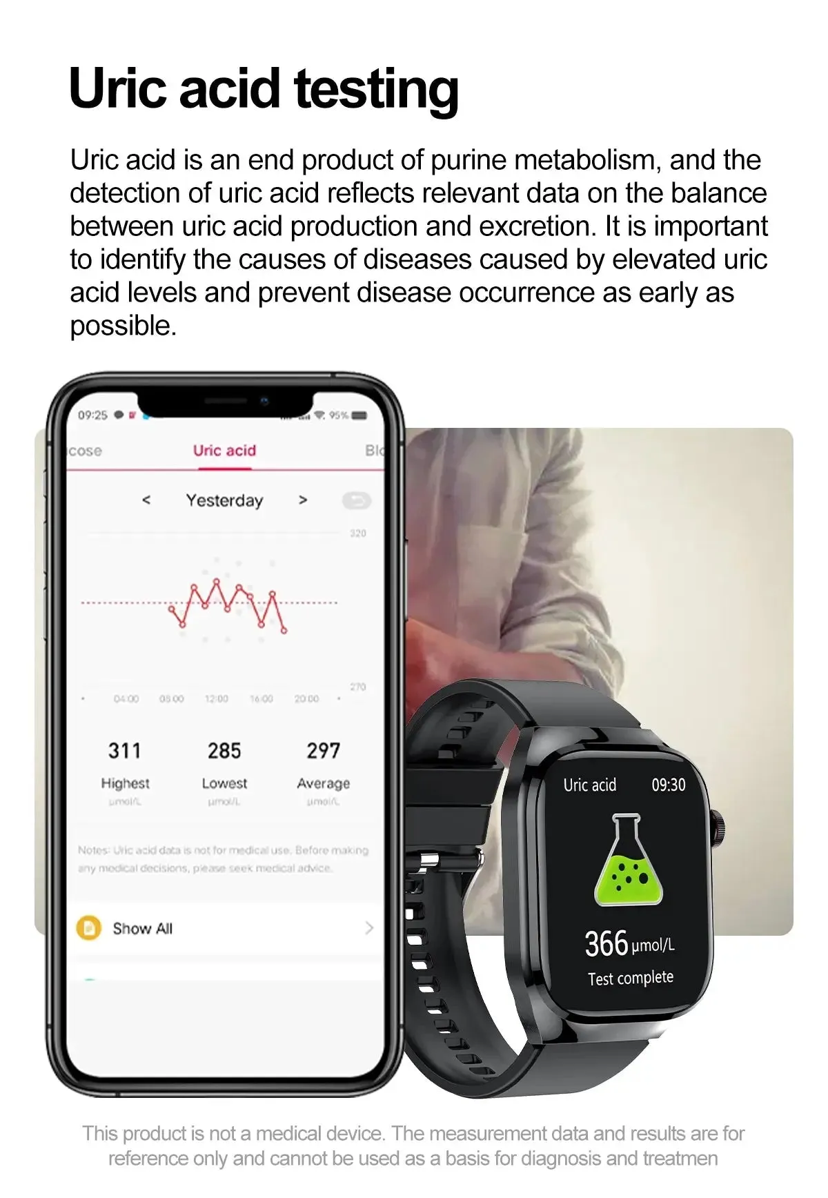 2024 Smartwatch: Medical Grade - 2.04"