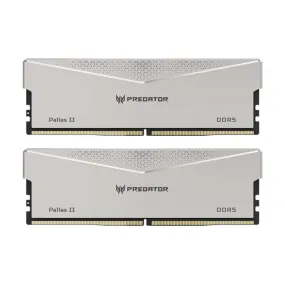 Acer Predator Pallas II memory module, 32 GB DDR5 (2 x 16GB), 6600 MHz, BL.9BWWR.383, silver