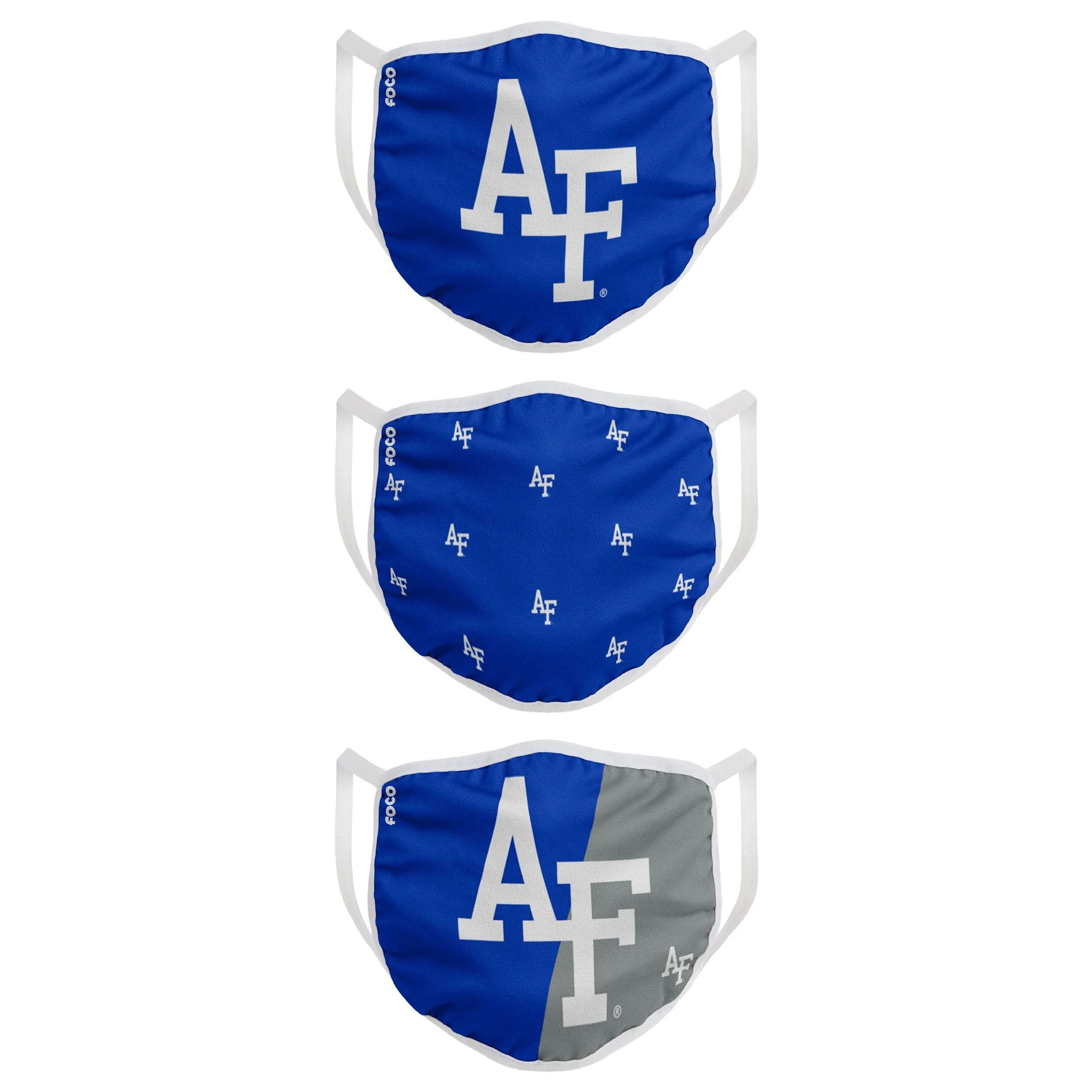 Air Force Falcons NCAA 3 Pack Face Cover