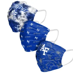 Air Force Falcons NCAA Womens Matchday 3 Pack Face Cover