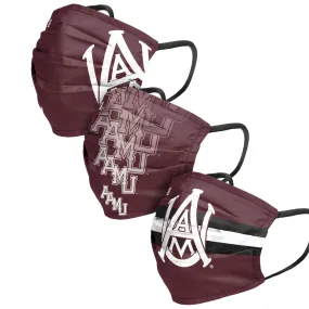 Alabama A&M Bulldogs NCAA Mens Matchday 3 Pack Face Cover