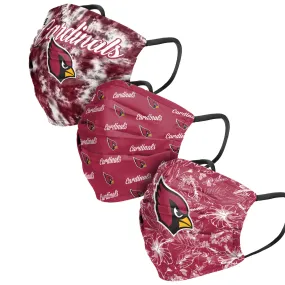 Arizona Cardinals NFL Womens Matchday 3 Pack Face Cover