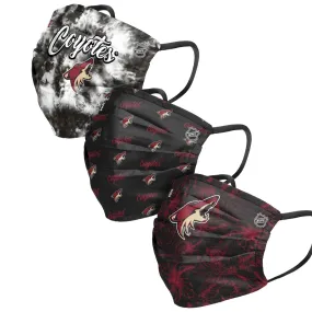 Arizona Coyotes NHL Womens Matchday 3 Pack Face Cover