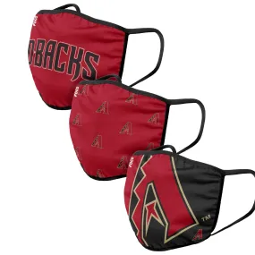 Arizona Diamondbacks MLB 3 Pack Face Cover