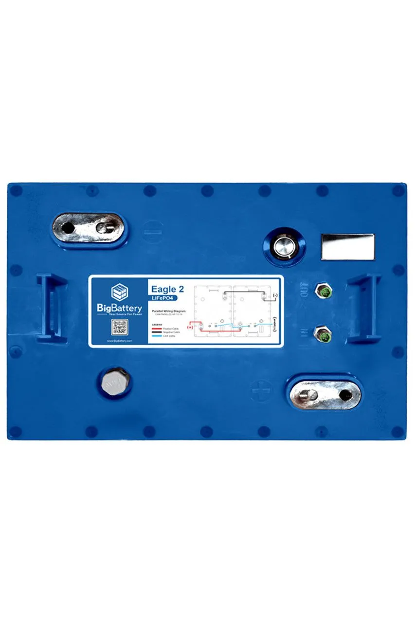 BigBattery | 24V EAGLE 2 | LiFePO4 Lithium Battery 1.63kWh | For Boats & Motorcycles