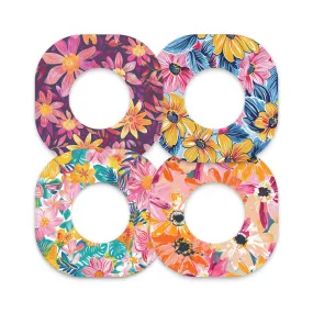 Floral Variety Patch Tape Designed for the Dexcom G7 and Stelo