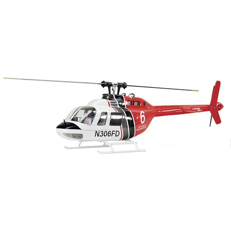 FLY WING Bell 206 V3 Large RC Helicopter 470 CLASS With H1 Flight Controller GPS PNP / RTF