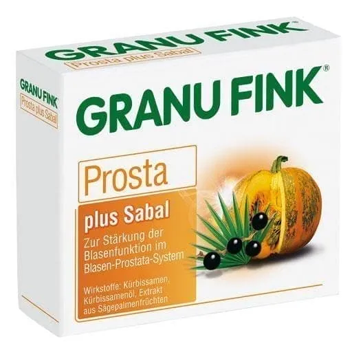 GRANU FINK Prosta plus Sabal hard capsules 60 pcs pumpkin seeds