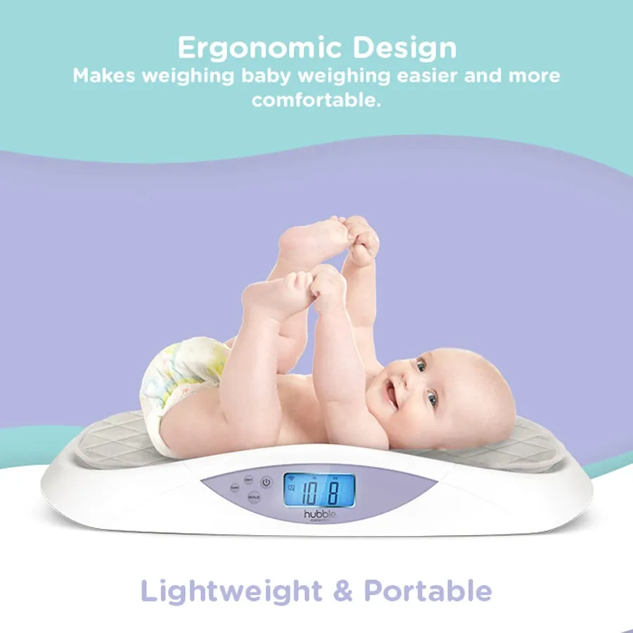 Hubble Grow Smart Baby Scale with Bluetooth