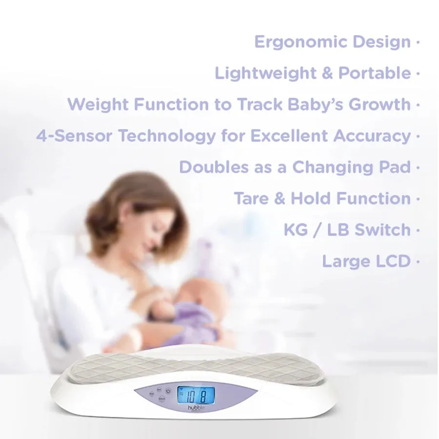 Hubble Grow Smart Baby Scale with Bluetooth