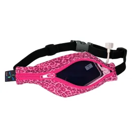 Kids Diabetic SPIbelt® with a Pass-Through Hole- Pink Cheetah