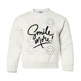 Kids 'Smile More' Youth Sweatshirt