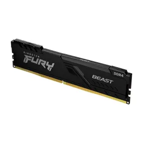 Kingston Fury Beast RAM, 16 GB DDR4 (1x16 GB), 3200 MHz, CL16, KF432C16BB/16, black