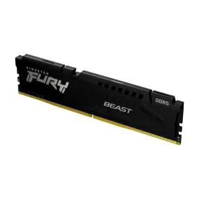 Kingston FURY Beast RAM, 8 GB DDR5 (1 x 8GB), 5600 MHz, CL40, KF556C40BB-8, black