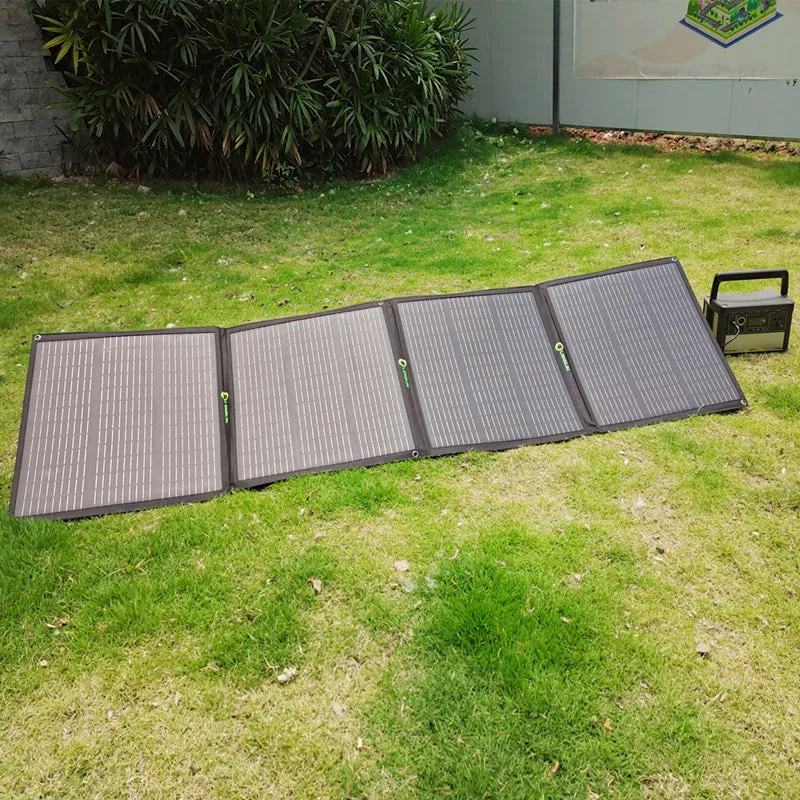 Lensun 200W 12V Foldable Solar Panel for GoalZero, Jackery... etc Power Station