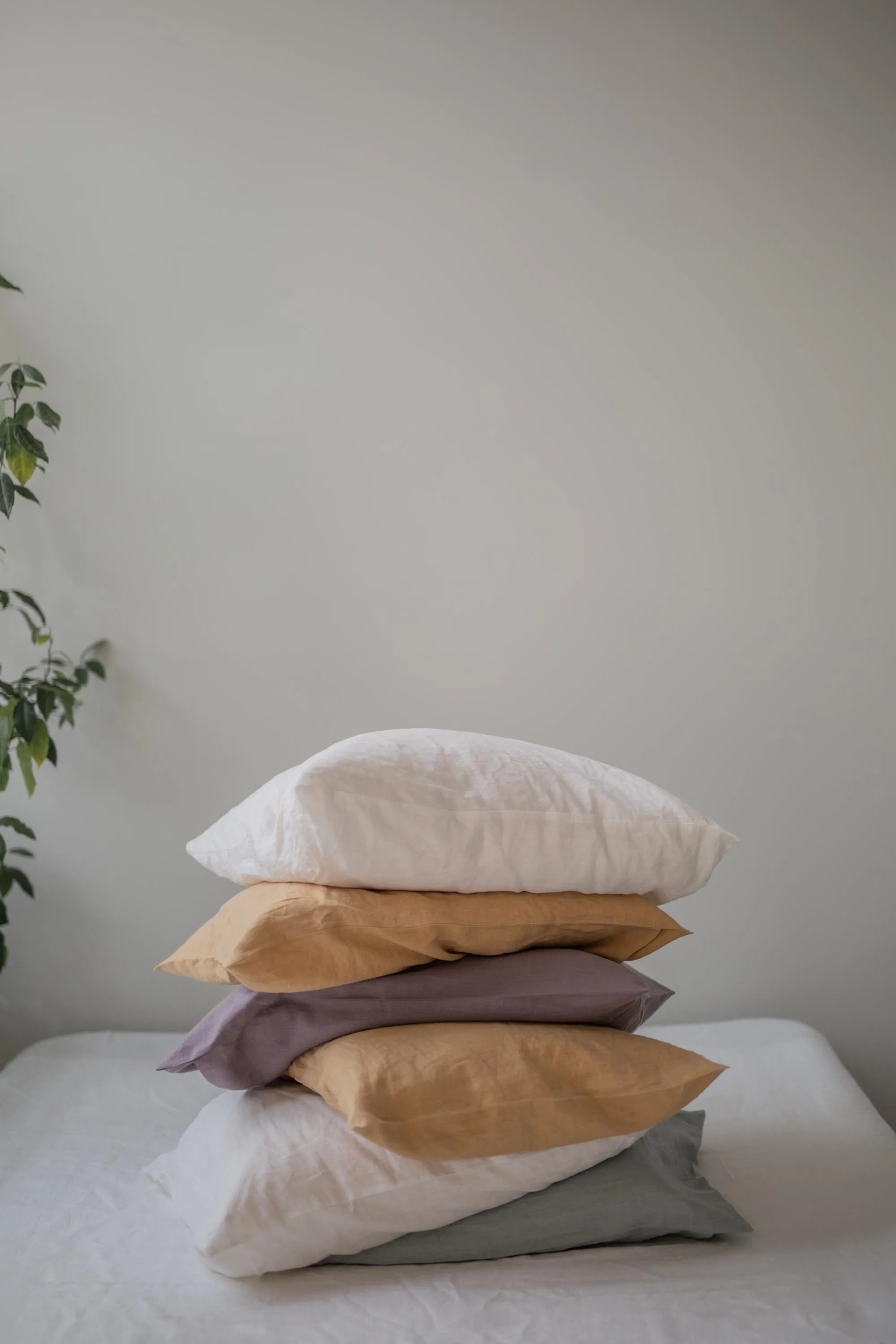 Linen Deco Pillowcase | Multiple Colours