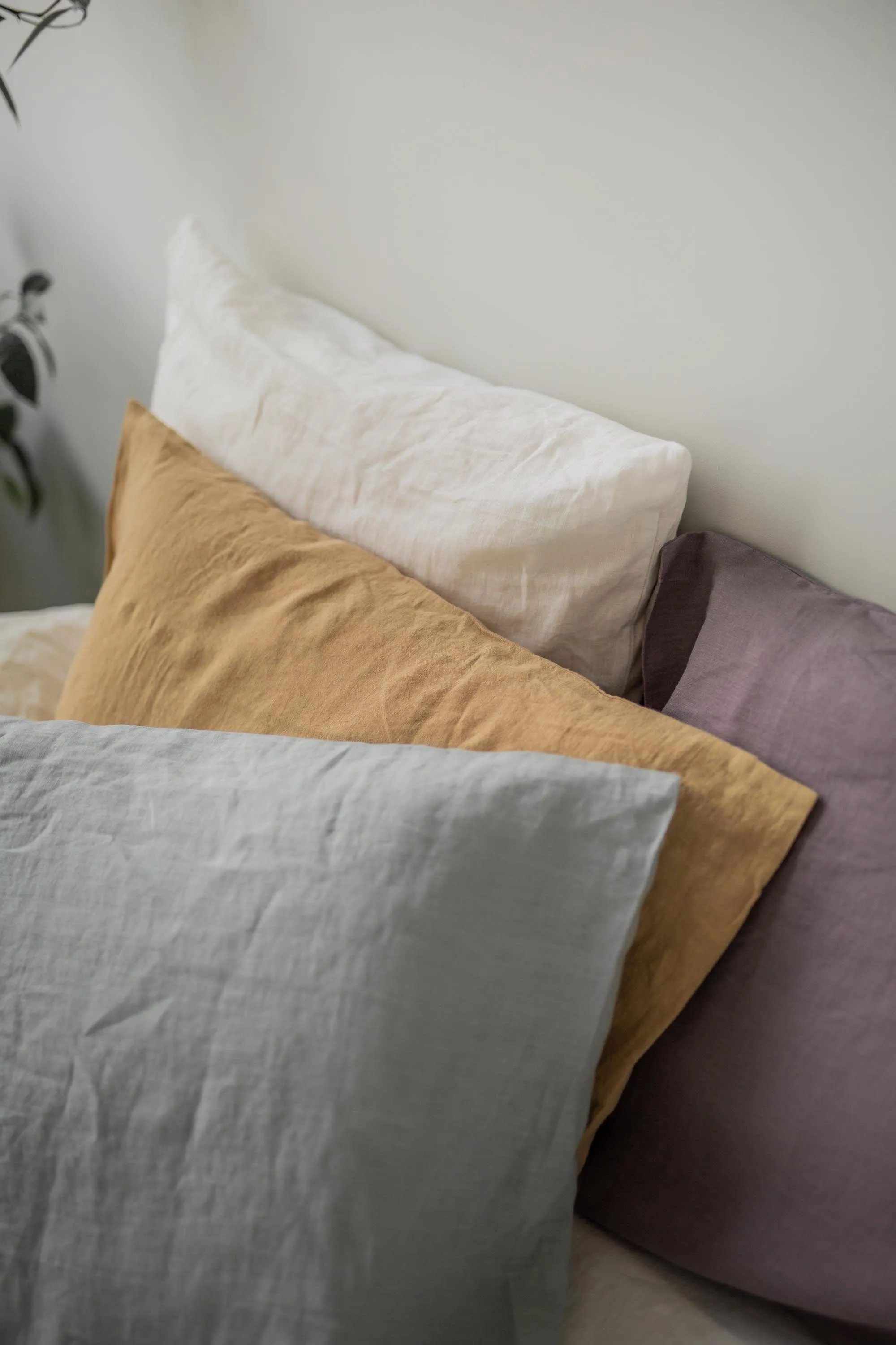 Linen Deco Pillowcase | Multiple Colours