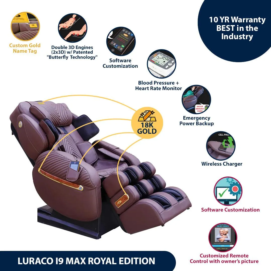 Luraco i9 Max Royal Edition Massage Chair