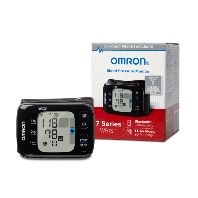 Omron BP6350 7 Series Wireless Wrist Blood Pressure Monitor