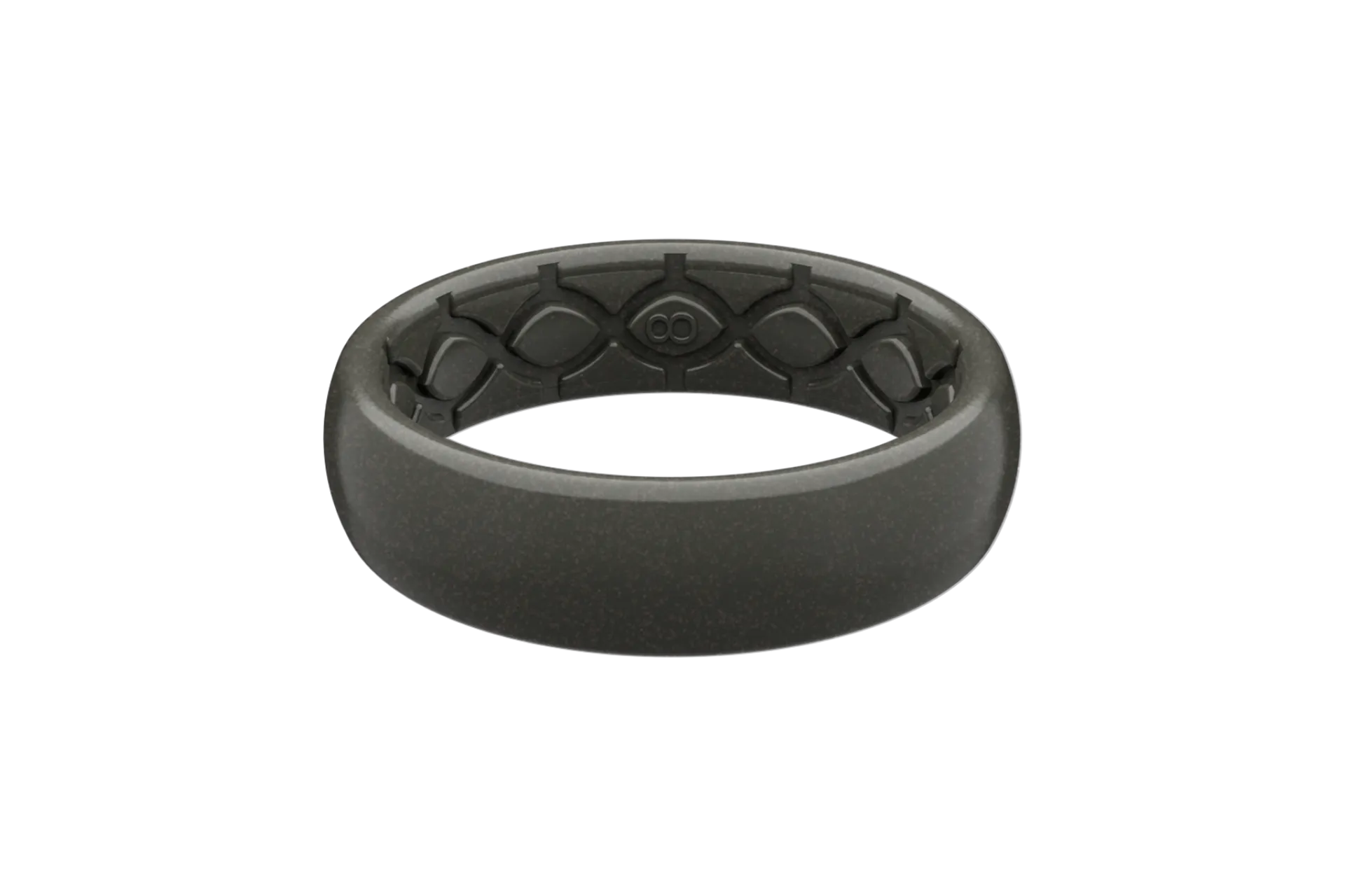 Satin Ferrous Thin Ring