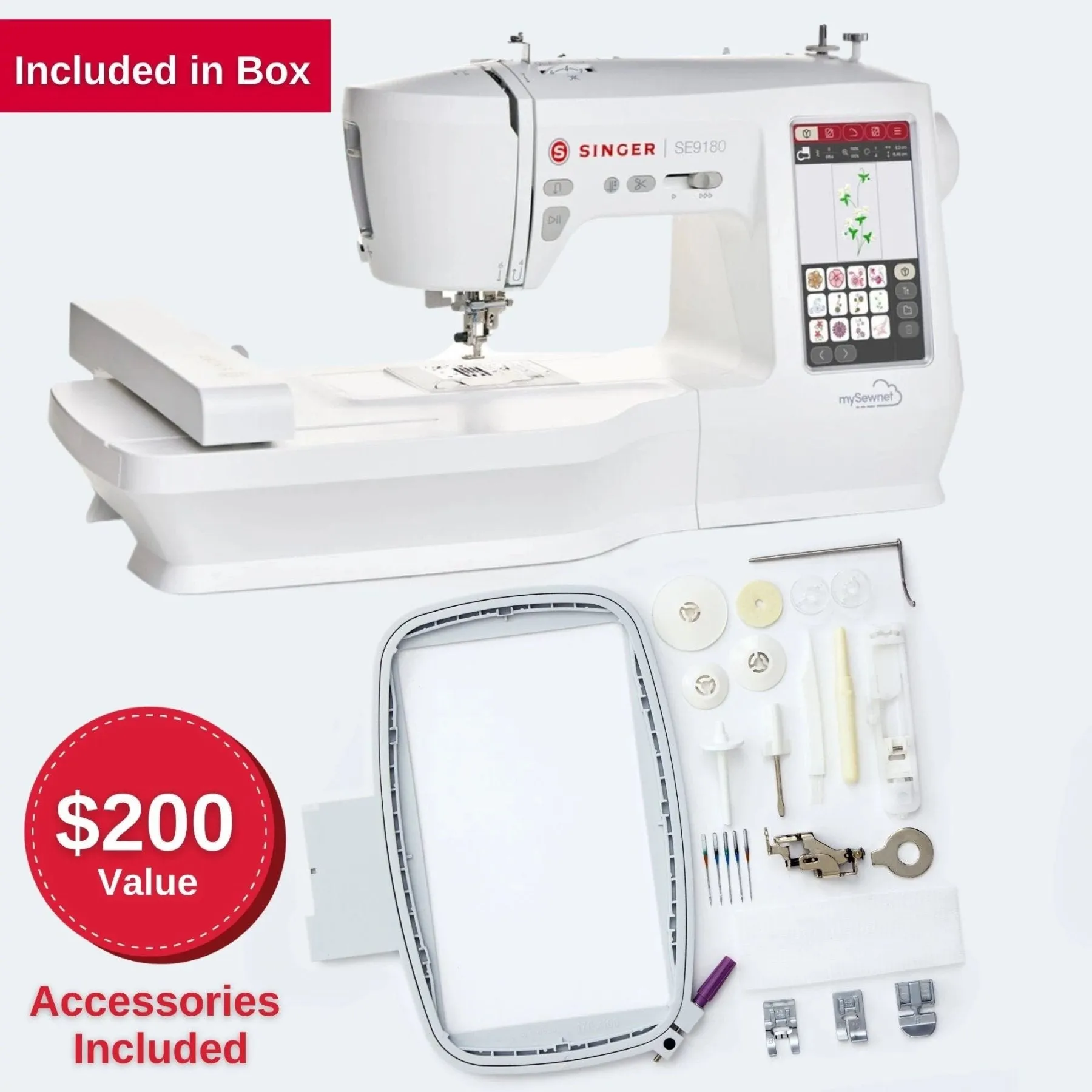 Singer SE9180 Sewing & Embroidery Machine