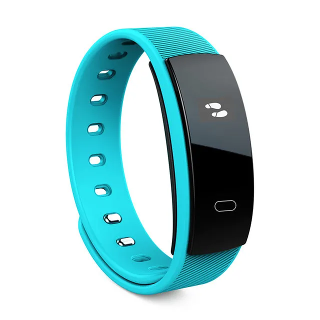 Smart Bracelet Fitness Band Heart Rate Pulse Blood Pressure Tracker Watch Pedometer