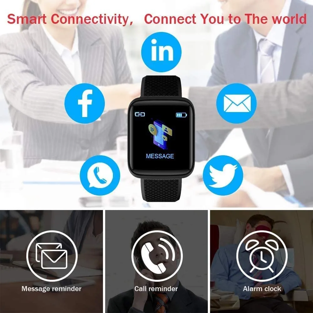 Smart Watch || Fitness Tracker with Heart Rate Monitor