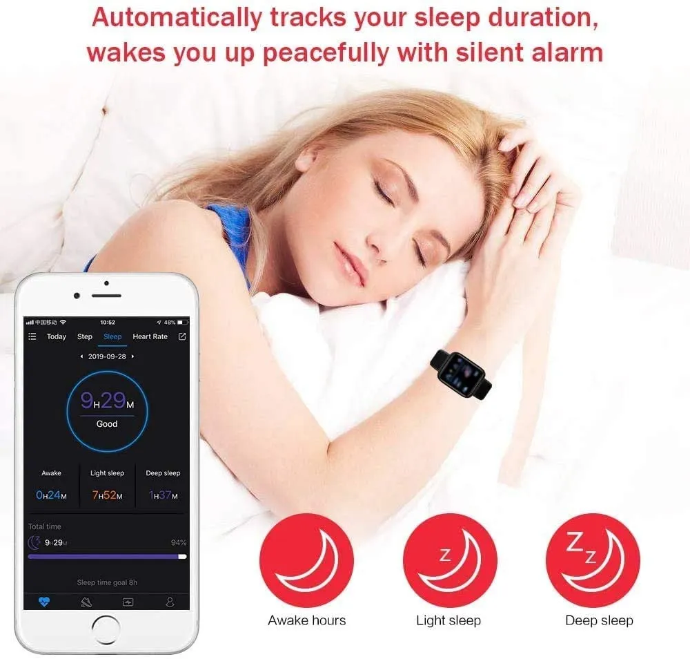 Smart Watch || Fitness Tracker with Heart Rate Monitor