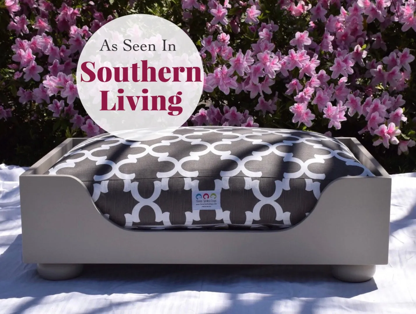 Wood Dog Bed Frames as Seen in Southern Living *** Free Shipping